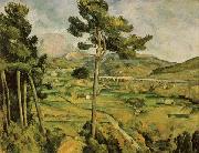 Paul Cezanne La Montagne Sainte-Victoire depuis Bellevue oil painting reproduction